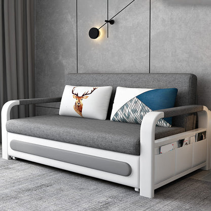 33.46 "H Hedendaagse katoenen blend vierkante armbankbed voor woonkamer