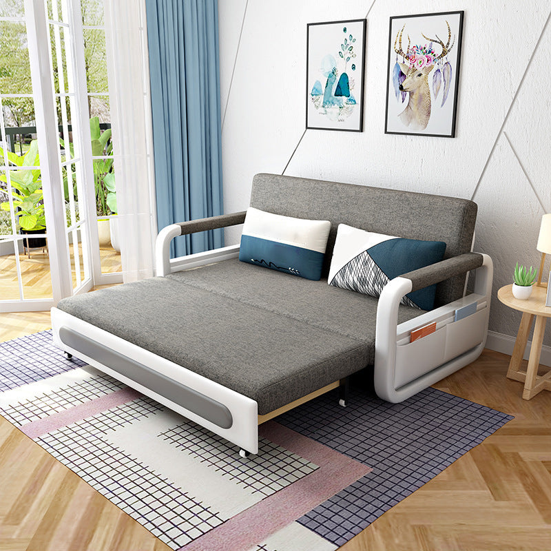 33.46 "H Hedendaagse katoenen blend vierkante armbankbed voor woonkamer