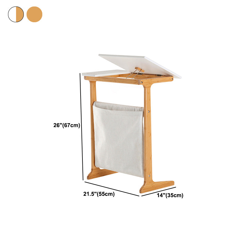 Mesa de esquina modernista Mesa lateral rectangular para sala de estar