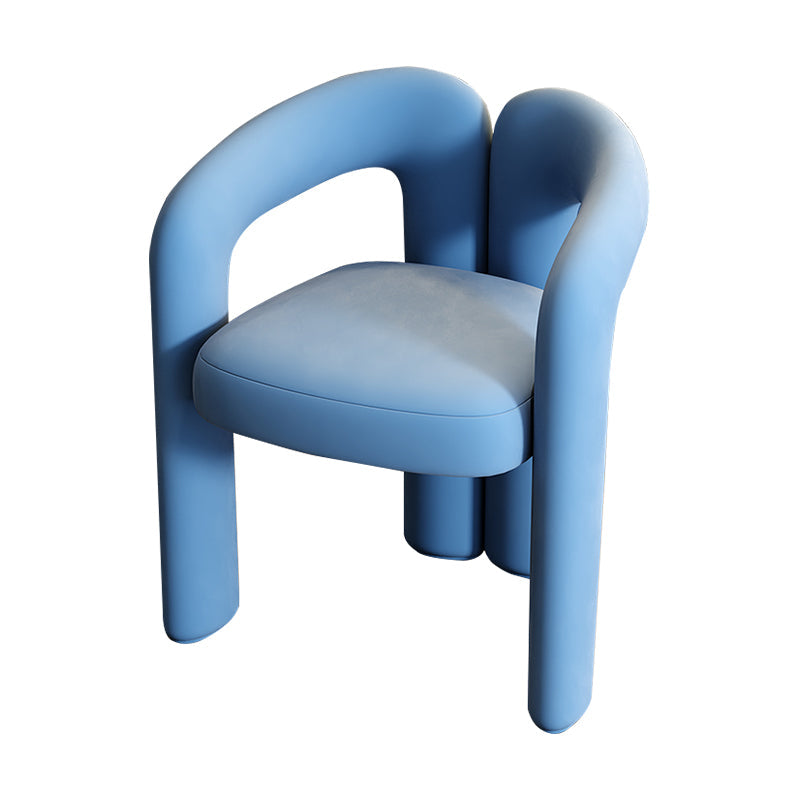 Velvet Barrel chaise 22.04 "Armoiries de large Chaise incluse pour le salon