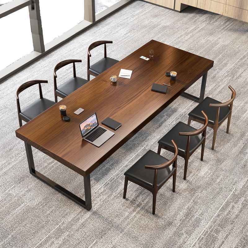 Pine Solid Wood Dining Table Rectangle Dining Table for Kitchen Without Chairs Clearhalo 'Dining Tables & Seating' 'Dining Tables' 'dining_table' 'furn' 'furn_dining_table' 'Furniture' 'Kitchen & Dining Furniture' 6056585
