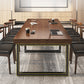 Pine Solid Wood Dining Table Rectangle Dining Table for Kitchen Clearhalo 'Dining Tables & Seating' 'Dining Tables' 'dining_table' 'furn' 'furn_dining_table' 'Furniture' 'Kitchen & Dining Furniture' 6056593