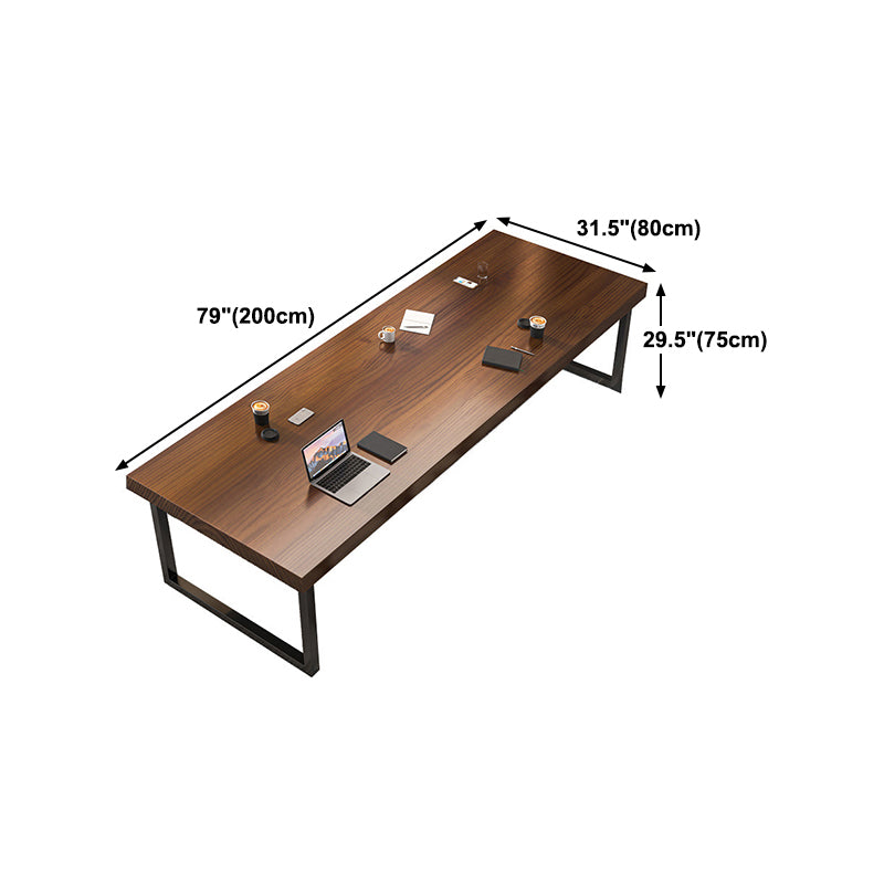 Pine Solid Wood Dining Table Rectangle Dining Table for Kitchen Clearhalo 'Dining Tables & Seating' 'Dining Tables' 'dining_table' 'furn' 'furn_dining_table' 'Furniture' 'Kitchen & Dining Furniture' 6056598
