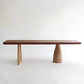 Rectangular Solid Wood Dining Table Modern Brown Furniture with Tripod Base for Home Use Clearhalo 'Dining Tables & Seating' 'Dining Tables' 'dining_table' 'furn' 'furn_dining_table' 'Furniture' 'Kitchen & Dining Furniture' 6056627