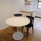 Round Dining Table Tulip Base Dining Table in White for Dining Room Clearhalo 'Dining Tables & Seating' 'Dining Tables' 'dining_table' 'furn' 'furn_dining_table' 'Furniture' 'Kitchen & Dining Furniture' 6056905