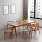 Rectangle Dining Table Pine Solid Wood Dining Table with 4 Legs for Dining Room 63"L x 27.6"W x 29.5"H Without Chairs Clearhalo 'Dining Tables & Seating' 'Dining Tables' 'dining_table' 'furn' 'furn_dining_table' 'Furniture' 'Kitchen & Dining Furniture' 6056918