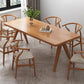 Rectangle Dining Table Pine Solid Wood Dining Table with 4 Legs for Dining Room Clearhalo 'Dining Tables & Seating' 'Dining Tables' 'dining_table' 'furn' 'furn_dining_table' 'Furniture' 'Kitchen & Dining Furniture' 6056926