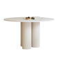 Round Dining Table Modern Furniture with Solid Wood Base for Home Wood Without Chairs Clearhalo 'Dining Tables & Seating' 'Dining Tables' 'dining_table' 'furn' 'furn_dining_table' 'Furniture' 'Kitchen & Dining Furniture' 6057051