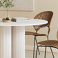 Round Dining Table Modern Furniture with Solid Wood Base for Home Clearhalo 'Dining Tables & Seating' 'Dining Tables' 'dining_table' 'furn' 'furn_dining_table' 'Furniture' 'Kitchen & Dining Furniture' 6057053
