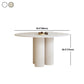 Round Dining Table Modern Furniture with Solid Wood Base for Home Clearhalo 'Dining Tables & Seating' 'Dining Tables' 'dining_table' 'furn' 'furn_dining_table' 'Furniture' 'Kitchen & Dining Furniture' 6057057