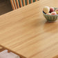 Rectangular Solid Wood Dining Table Modern Furniture with 4 Legs for Home