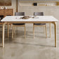 Rectangle Dining Table Solid Wood Base Dining Table for Kitchen Clearhalo 'Dining Tables & Seating' 'Dining Tables' 'dining_table' 'furn' 'furn_dining_table' 'Furniture' 'Kitchen & Dining Furniture' 6057168