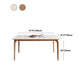 Rectangle Dining Table Solid Wood Base Dining Table for Kitchen Clearhalo 'Dining Tables & Seating' 'Dining Tables' 'dining_table' 'furn' 'furn_dining_table' 'Furniture' 'Kitchen & Dining Furniture' 6057170