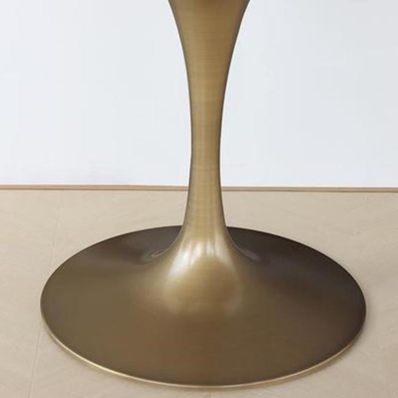 Runder Stein Esstisch Tulpen Basis Esstisch für Esszimmer