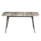 Modern Rectangle Dining Table 4 Legs Dining Table for Kitchen