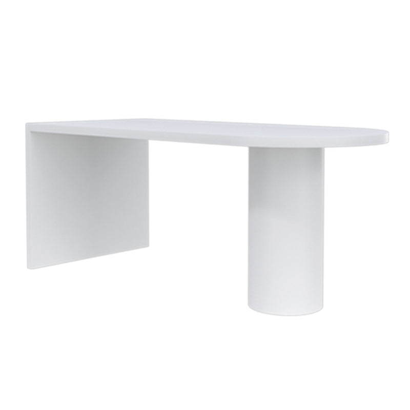 Freeform Solid Wood Dining Table Contemporary Dining Table for Kitchen