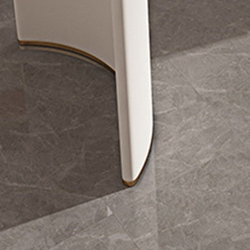 Stone en metalen schrijfbureau met laden Office Desk Wit voor kantoor