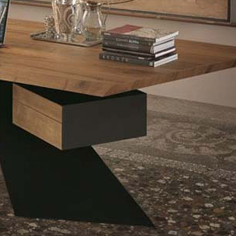 Industrial Style Executive Desk Rectangular Wood Office Desk for Home Clearhalo 'furn' 'furn_office_desk' 'Furniture' 'Office Desks' 'Office Furniture' 'office_desk' 6057782