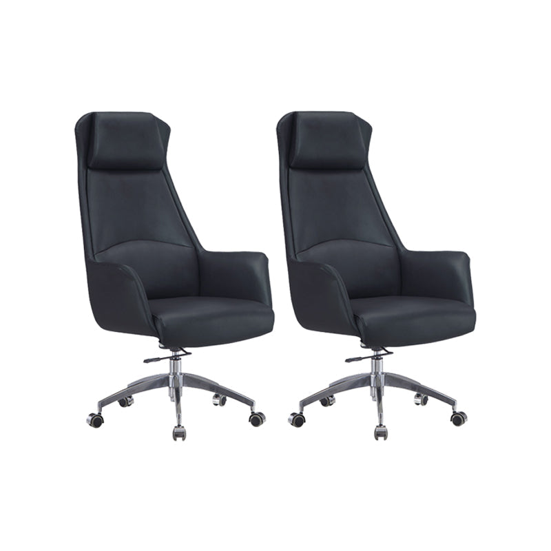 Fauteuil de direction à dossier haut, chaise de direction ergonomique contemporaine
