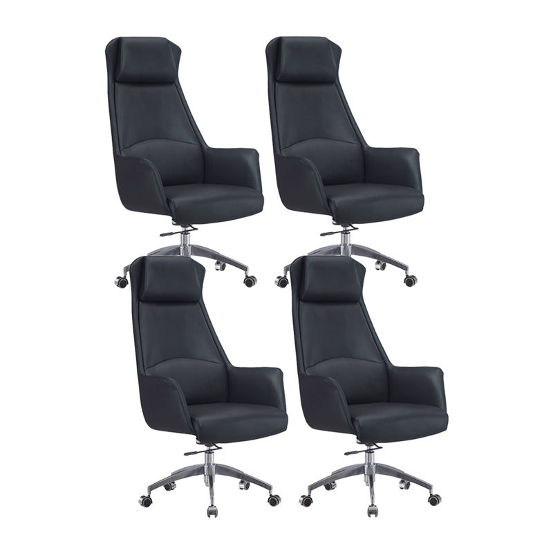 Fauteuil de direction à dossier haut, chaise de direction ergonomique contemporaine