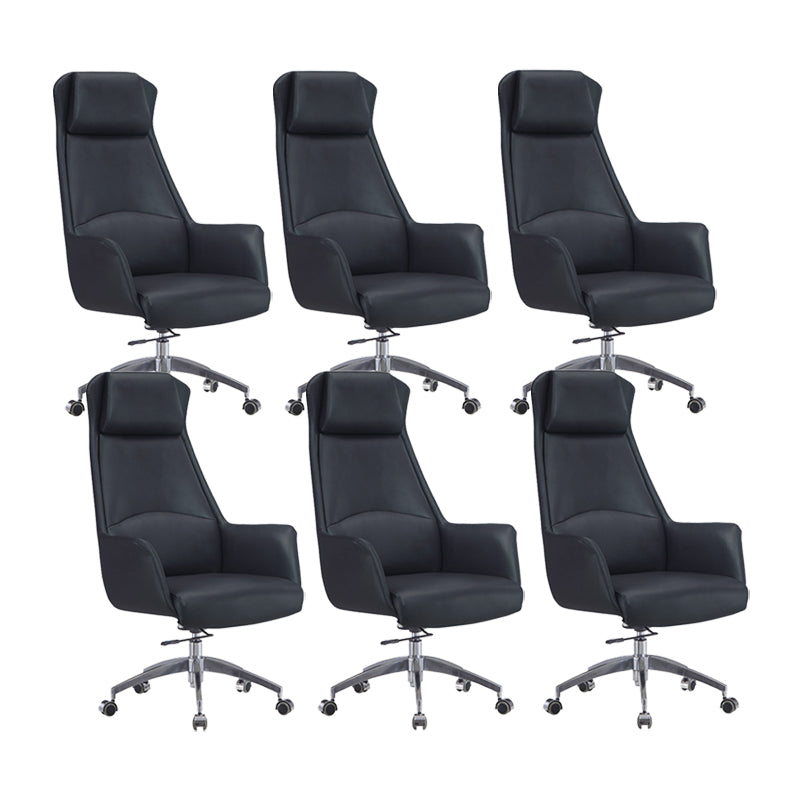 Fauteuil de direction à dossier haut, chaise de direction ergonomique contemporaine