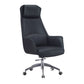 Fauteuil de direction à dossier haut, chaise de direction ergonomique contemporaine