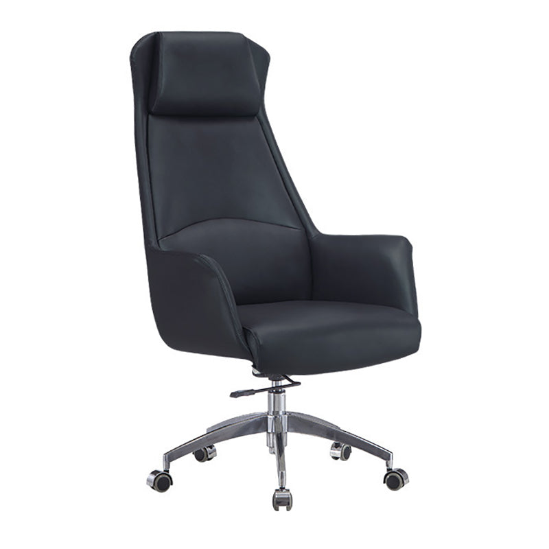 Fauteuil de direction à dossier haut, chaise de direction ergonomique contemporaine