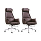 Fauteuil de direction à dossier haut, chaise de direction ergonomique contemporaine