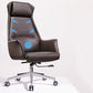 Fauteuil de direction à dossier haut, chaise de direction ergonomique contemporaine