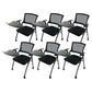 Silla ergonómica contemporánea para invitados Silla para conferencias con respaldo medio
