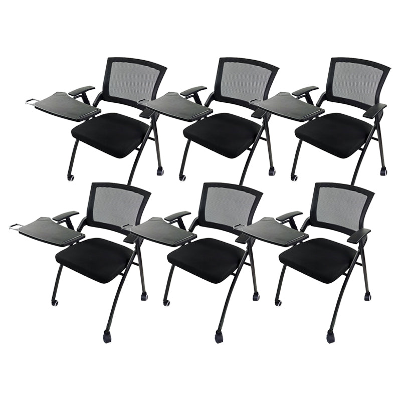 Silla ergonómica contemporánea para invitados Silla para conferencias con respaldo medio