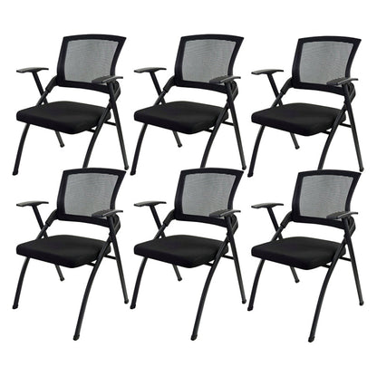 Silla ergonómica contemporánea para invitados Silla para conferencias con respaldo medio
