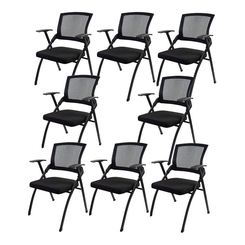 Silla ergonómica contemporánea para invitados Silla para conferencias con respaldo medio