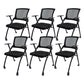 Silla ergonómica contemporánea para invitados Silla para conferencias con respaldo medio
