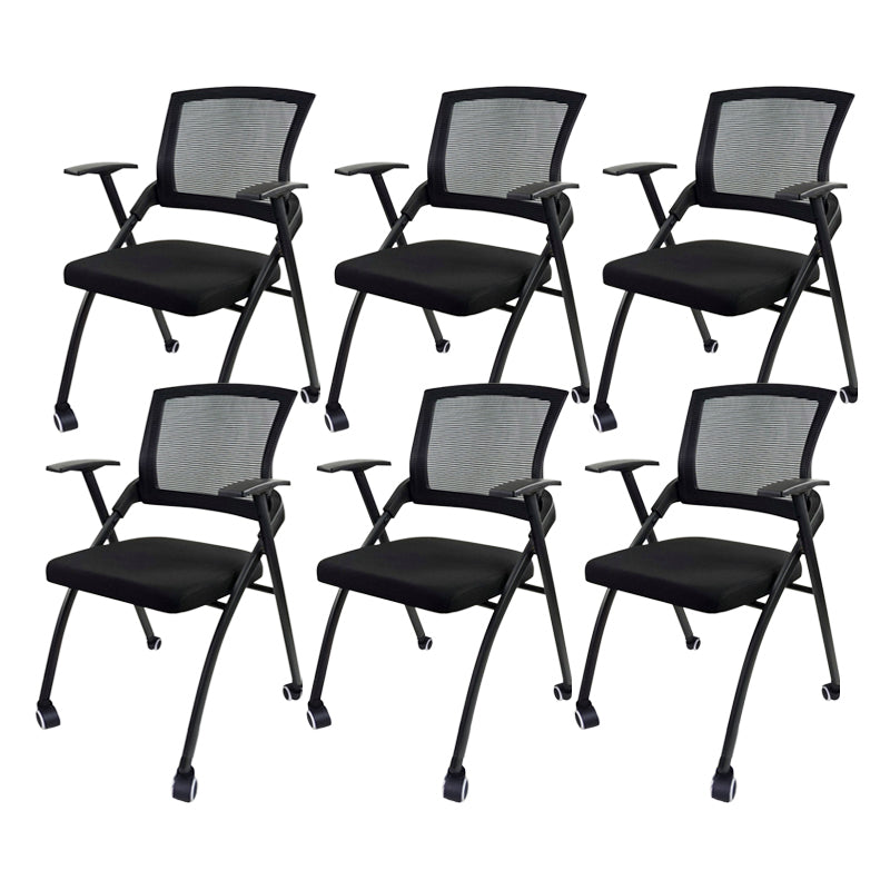 Silla ergonómica contemporánea para invitados Silla para conferencias con respaldo medio