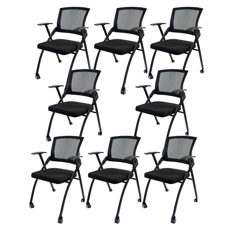 Silla ergonómica contemporánea para invitados Silla para conferencias con respaldo medio