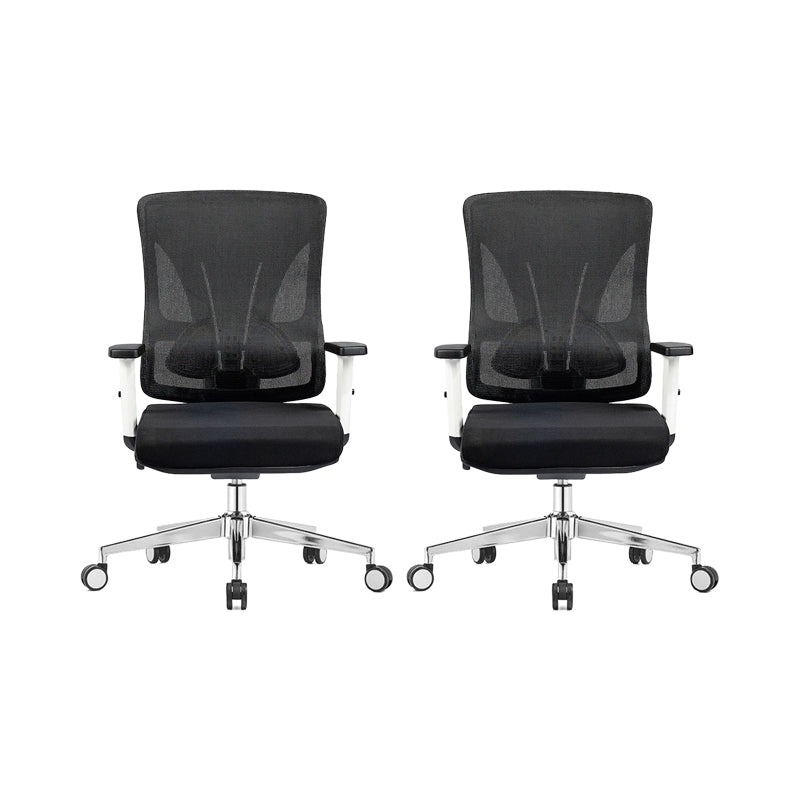 Einstellbare Waffen Office Stuhl Mikrofaser Schreibtisch Hochrücken Atmungsfreier luftgoromisch Ergonomisch