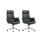 Chaise de direction contemporaine à dossier haut, chaise de bureau exécutif