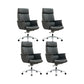 Chaise de direction contemporaine à dossier haut, chaise de bureau exécutif