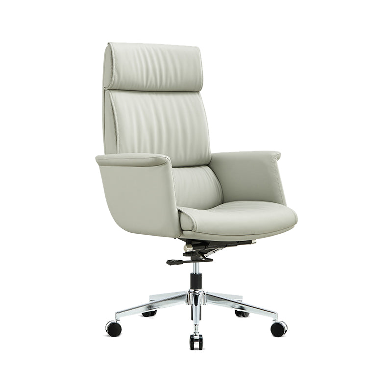 Chaise de direction contemporaine à dossier haut, chaise de bureau exécutif