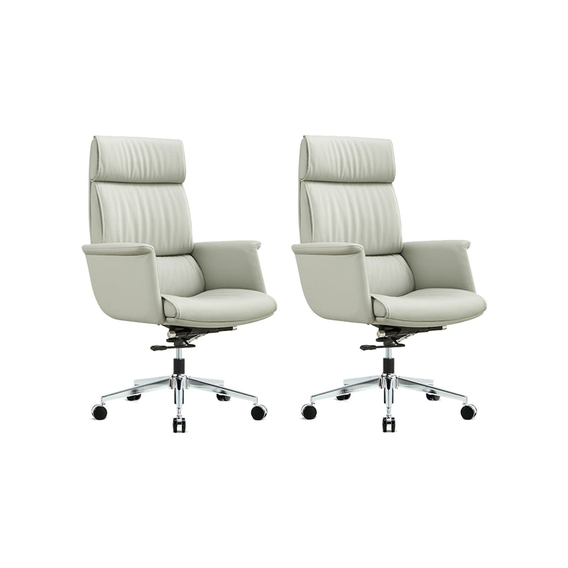 Chaise de direction contemporaine à dossier haut, chaise de bureau exécutif