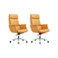 Chaise de direction contemporaine à dossier haut, chaise de bureau exécutif