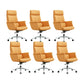 Chaise de direction contemporaine à dossier haut, chaise de bureau exécutif