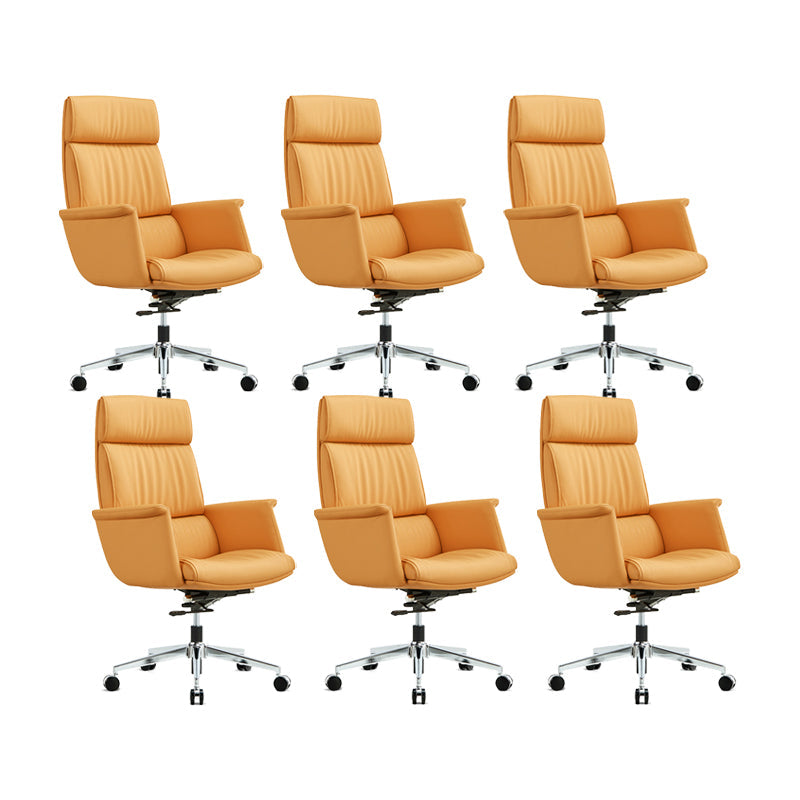 Chaise de direction contemporaine à dossier haut, chaise de bureau exécutif