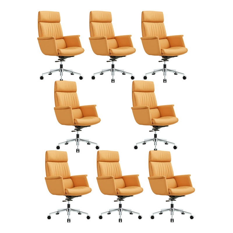 Chaise de direction contemporaine à dossier haut, chaise de bureau exécutif
