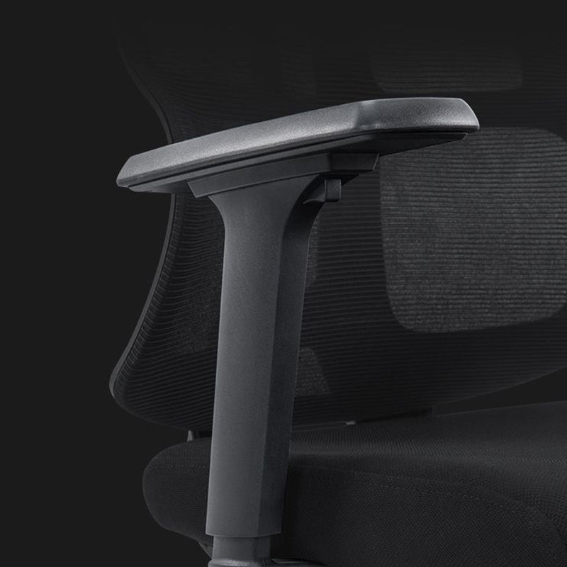 Contemporary Chair Adjustable Seat Height Ergonomic Pillow Included Office Chair Clearhalo 'furn' 'furn_office_chair' 'Furniture' 'Office Chairs' 'Office Furniture' 'office_chair' 6058230