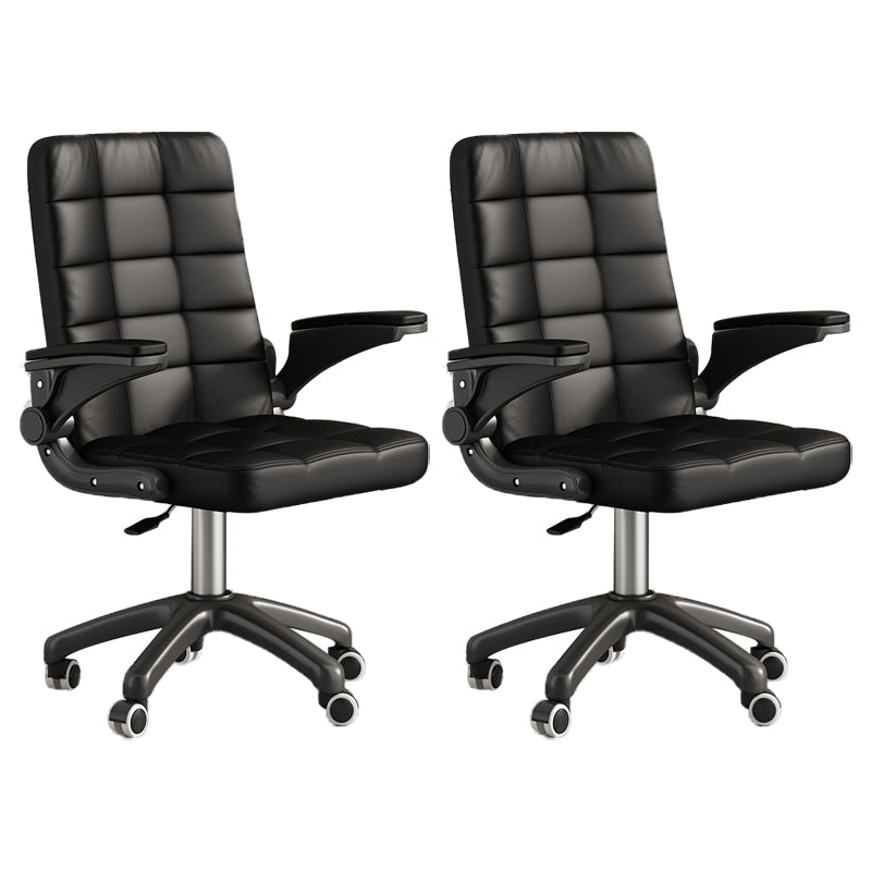 Silla de gerentes de tobogado giratorio de silla ejecutiva contemporánea