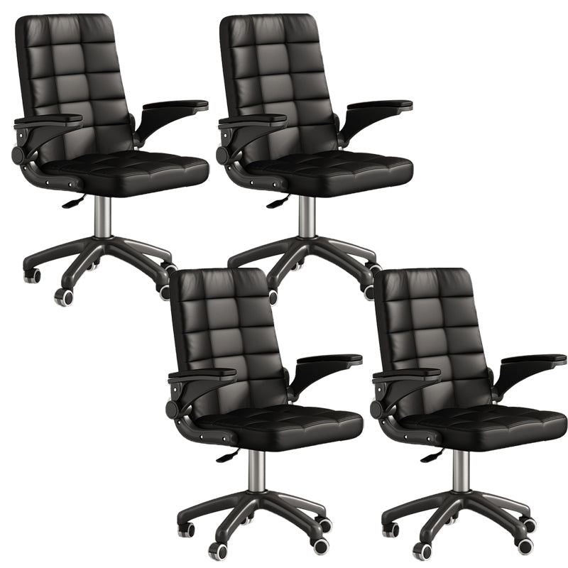 Silla de gerentes de tobogado giratorio de silla ejecutiva contemporánea