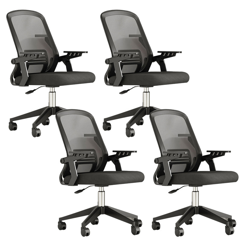 Silla de gerentes de tobogado giratorio de silla ejecutiva contemporánea