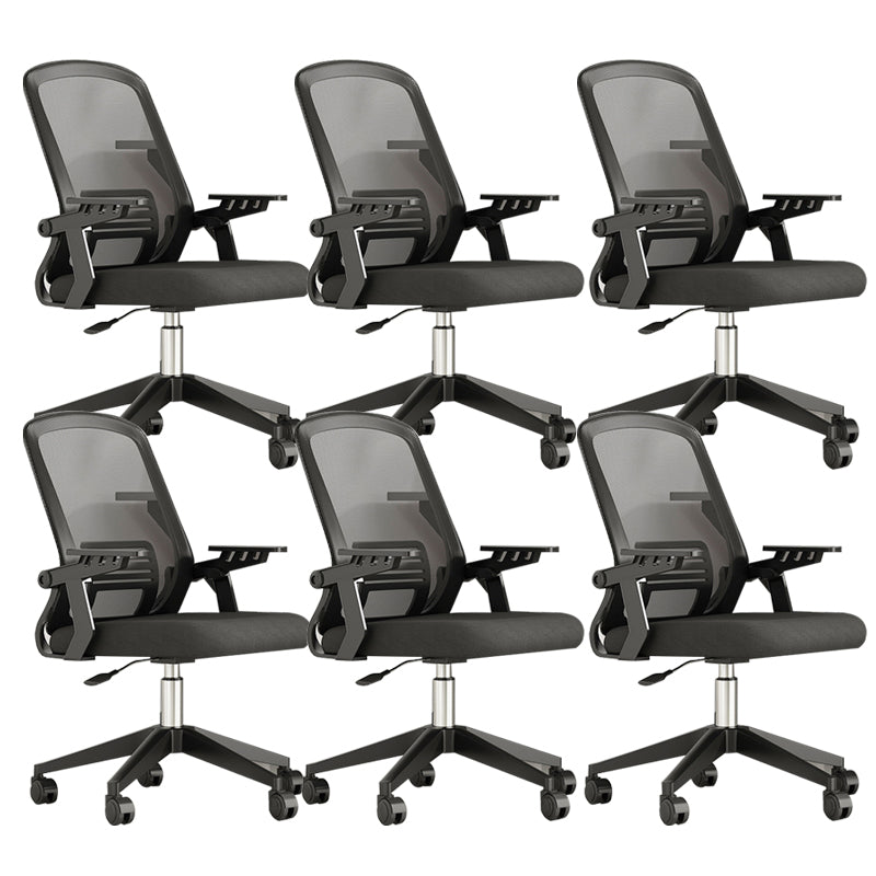 Silla de gerentes de tobogado giratorio de silla ejecutiva contemporánea